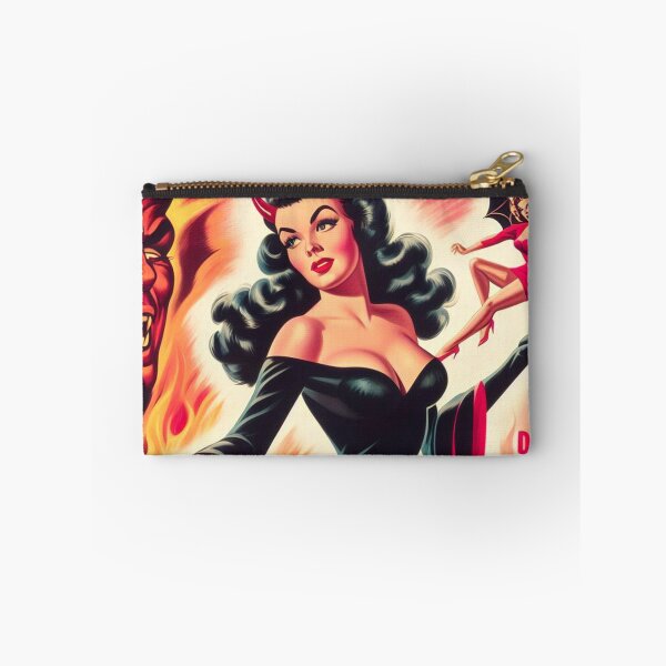 Item preview, Vintage She-Devil Pin-up designed and sold by PulpVintage.