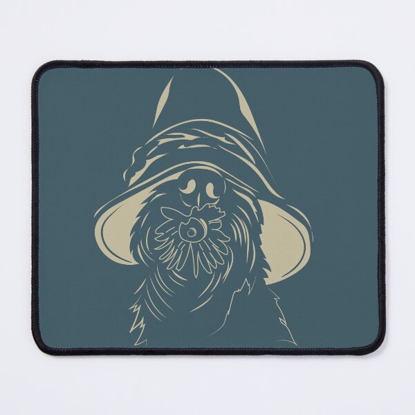 Item preview, Dog in a hat with daisy designed and sold by Deepness2023.