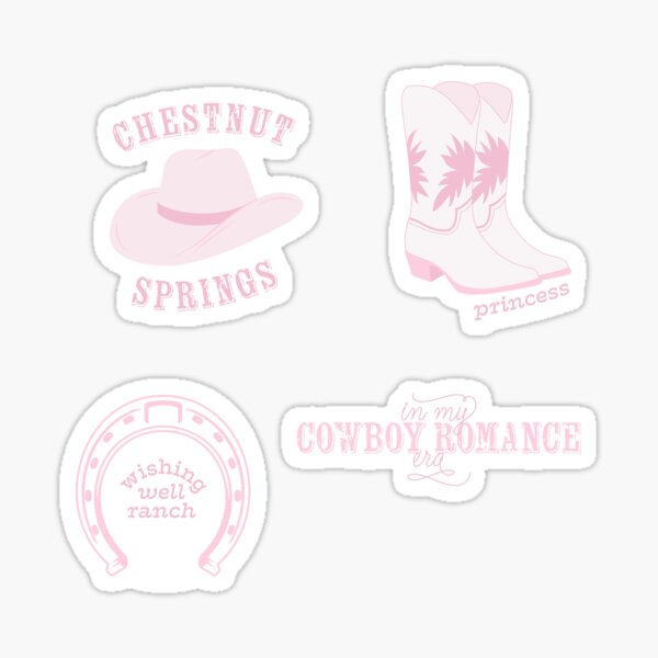Artikel-Vorschau von Illustrationen für Cowboy-Liebesromane aus Chestnut Springs, designt und verkauft von chocolate e'claire.