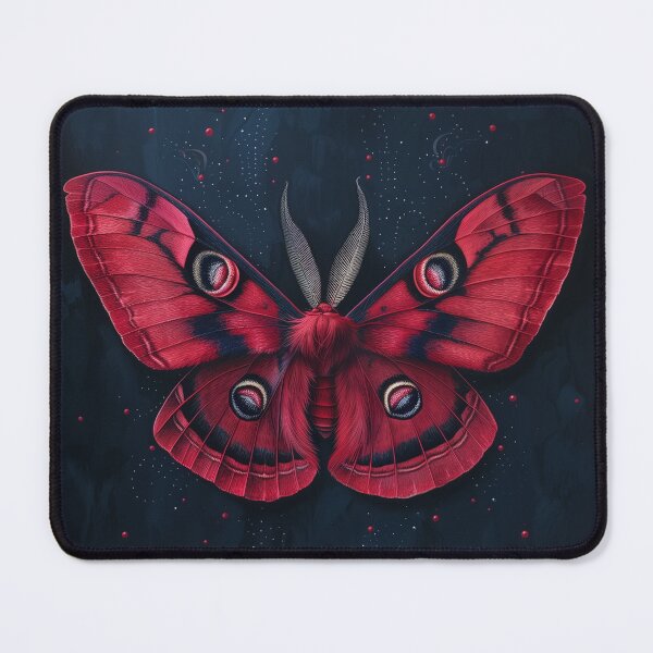 Item preview, Moth of Crimson Red designed and sold by Ilze Lucero.