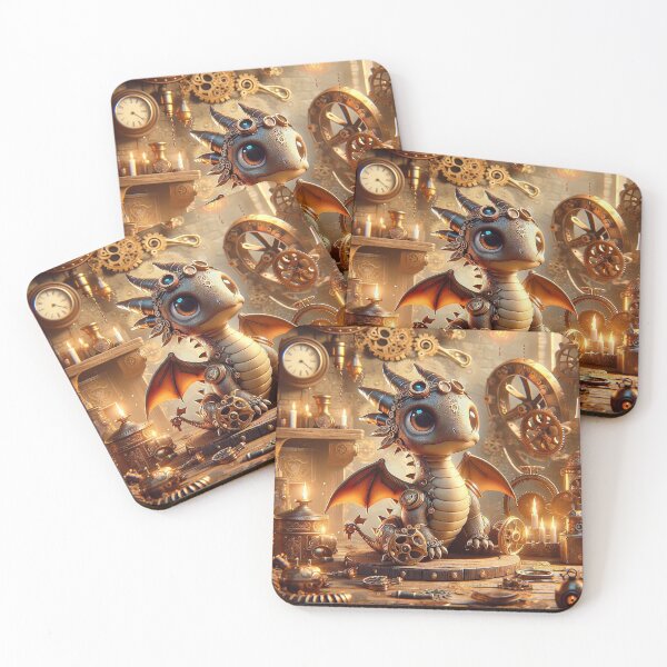 Item preview, Time mechanics of the little dragon designed and sold by Cerberus-Art.