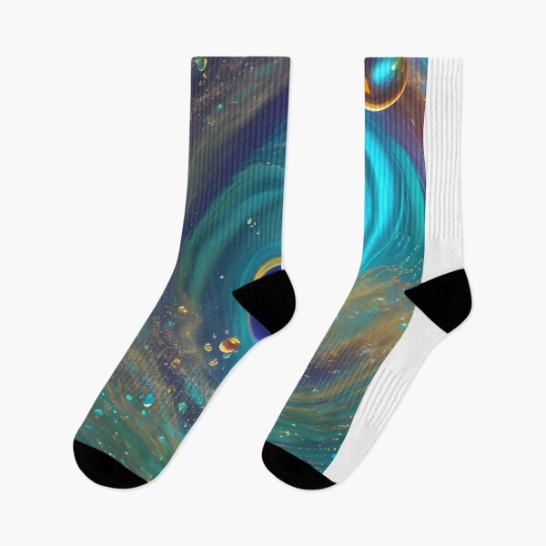 Item preview, "Enchanting Eddy: A Kaleidoscope of Dancing Water Droplets" designed and sold by LuckyCosmos.