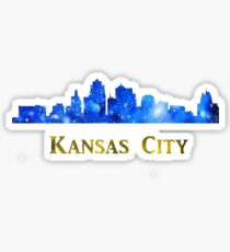Pegatina Skyline de Kansas City