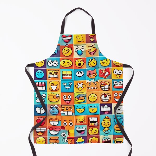 Item preview, Emotion Square Patterns: Colorful Comics designed and sold by Health And Fitness Posts e-Store.