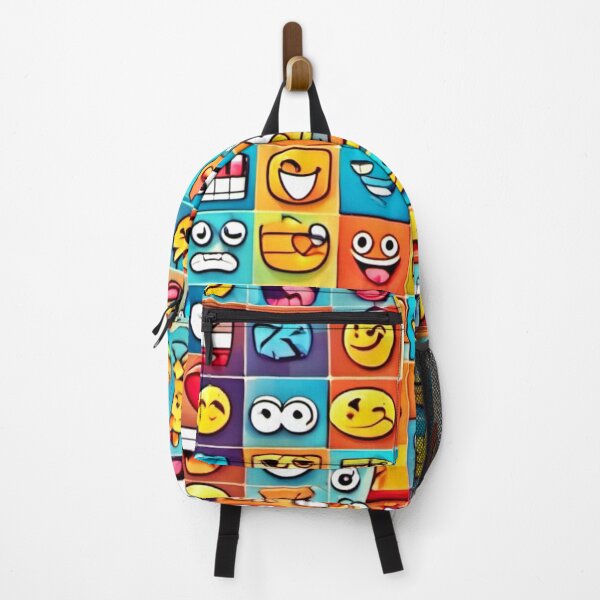 Item preview, Emotion Square Patterns: Colorful Comics designed and sold by Health And Fitness Posts e-Store.