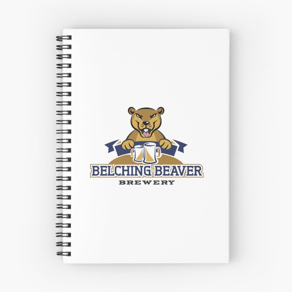 Item preview, Belching Beaver Brewery Logo 10 designed and sold by 108dragons.