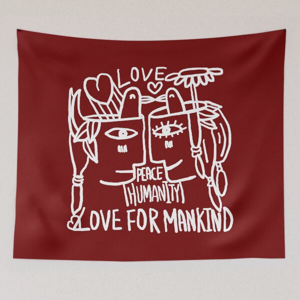 Item preview, Love for mankind  designed and sold by zzzozzo.