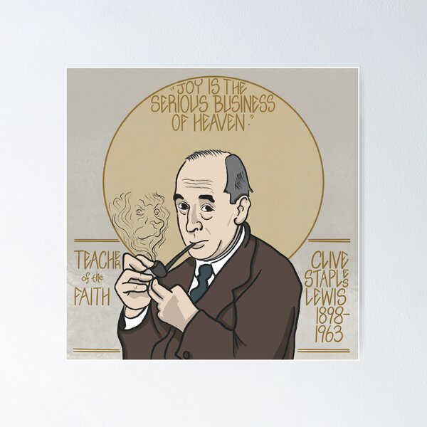 C.S. Lewis Joy Poster