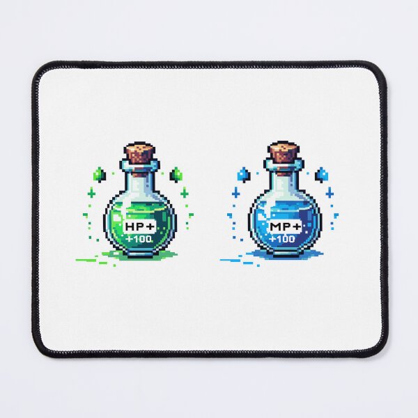Item preview, Video Game - RPG HP、MP Potion | pixel art designed and sold by perfect-radius.
