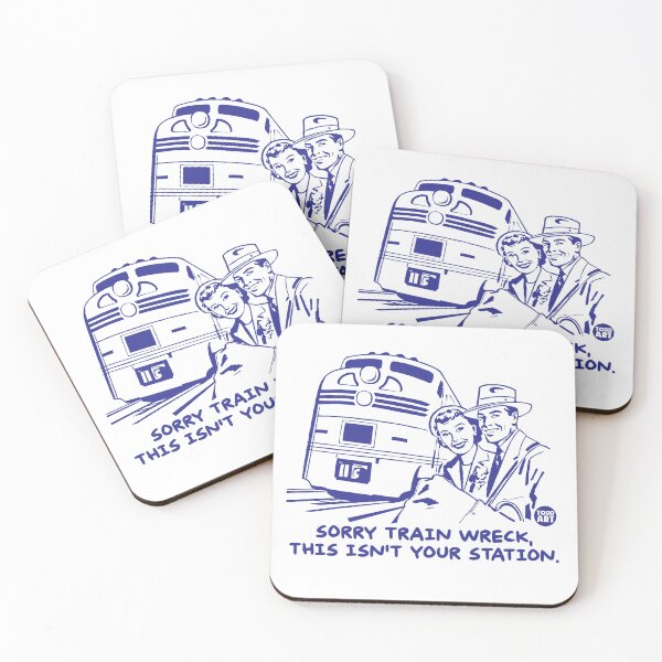 Item preview, NOT YOUR STATION TRAINWRECK designed and sold by TODD GOLDMAN.