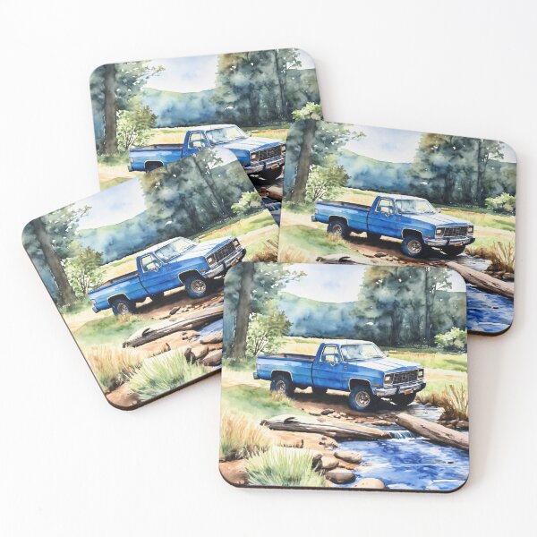 Item preview, Fishing Creek Watercolor  - Trees and a Stream designed and sold by AmberRoseWrites.
