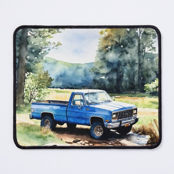 Item preview, Fishing Creek Watercolor - Trees and a Stream designed and sold by AmberRoseWrites.