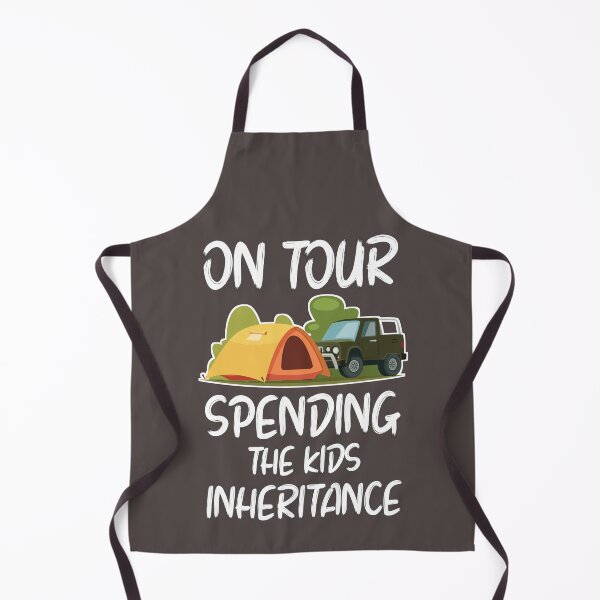 Item preview, On Tour (Camping) Spending the Kids Inheritance designed and sold by ArtandBeauty-UK.