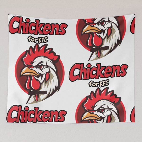 Item preview, Chickens for KFC designed and sold by VibrantStar.