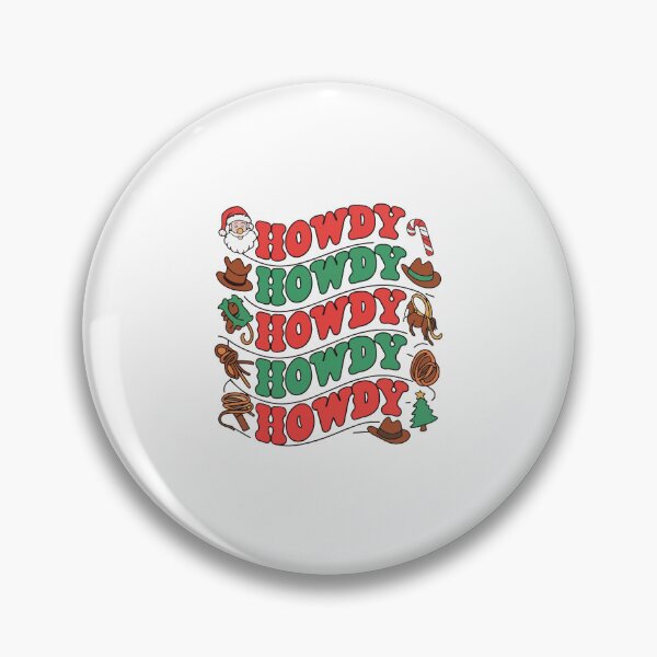Item preview, Howdy Christmas Western Girl Southern Country Rodeo Cowgirl Vintage  designed and sold by clothesy7.