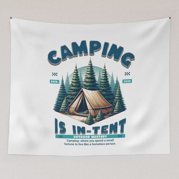 Item preview, Camping Is In Tent designed and sold by JansenGS.
