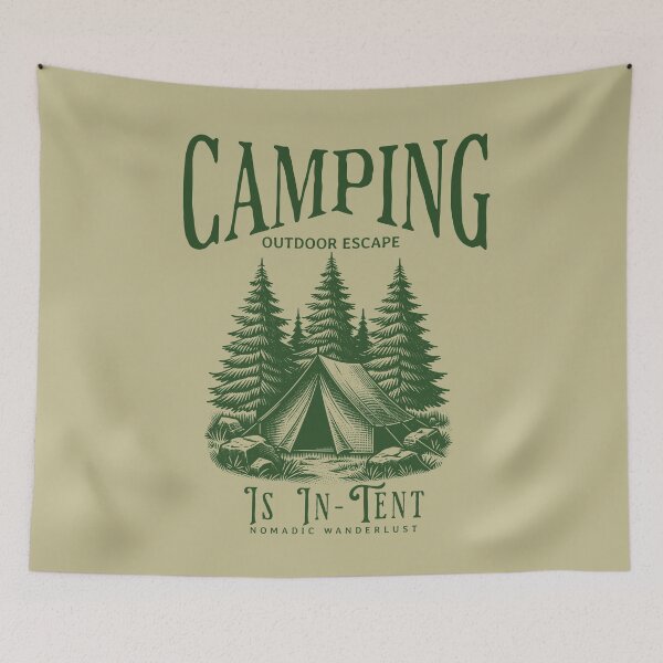 Item preview, Camping Is In Tent designed and sold by JansenGS.