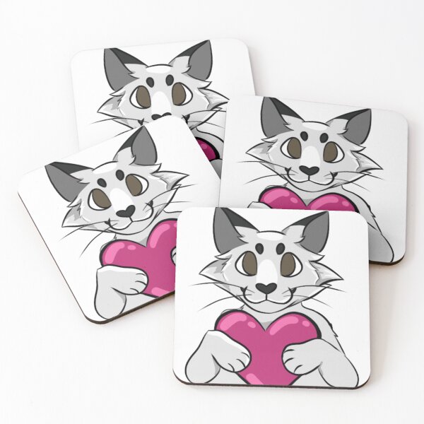 Item preview, cat heart designed and sold by ChaChaSlide28.