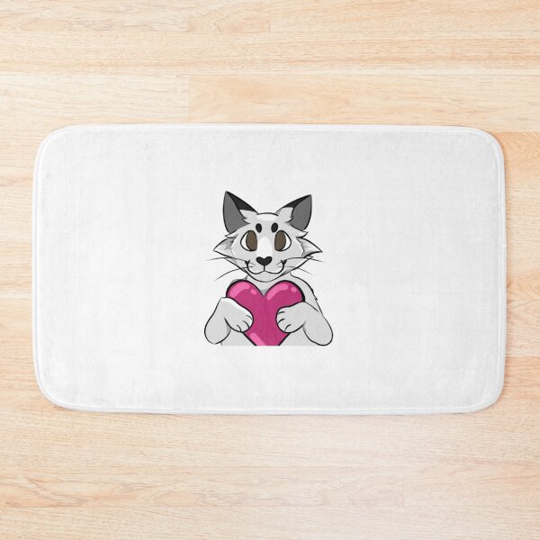 Item preview, cat heart designed and sold by ChaChaSlide28.