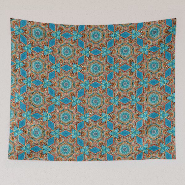 Item preview, Persia series 4 - blue, red, orange designed and sold by SpectraScope.