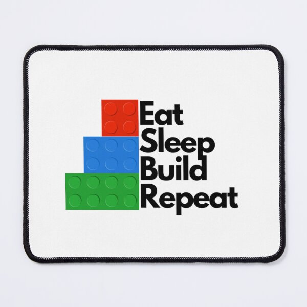 Item preview, Eat, Sleep, Build, Repeat designed and sold by RedFive8029.