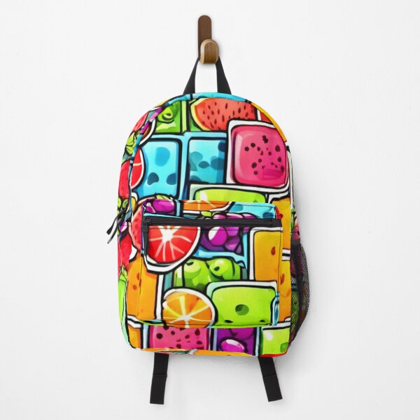 Item preview, Comic Art: Colorful Fruit Square Patterns designed and sold by Health And Fitness Posts e-Store.