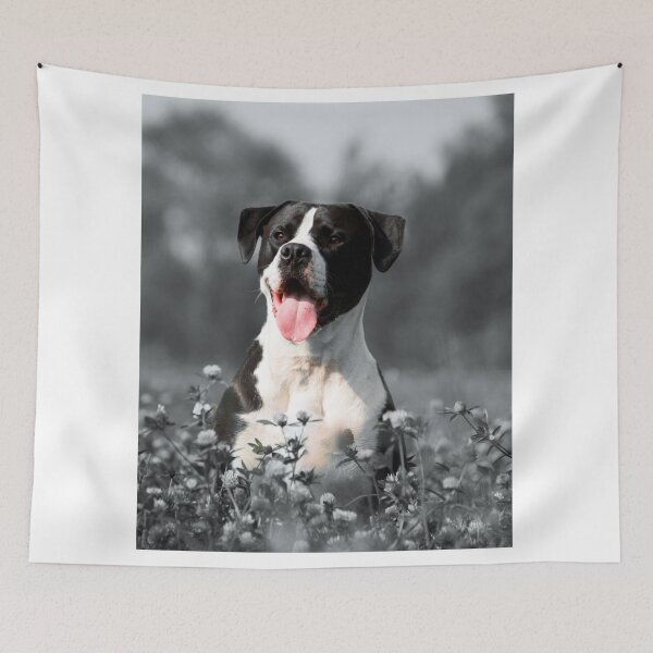 Item preview, Dog Black and White Photography designed and sold by PatternTitan.