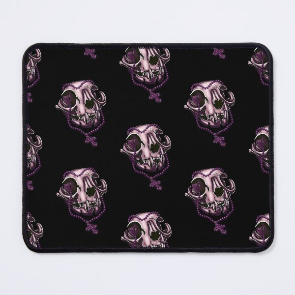 Item preview, Pink Cat skull and crucifix designed and sold by Dugleidy  Santos.