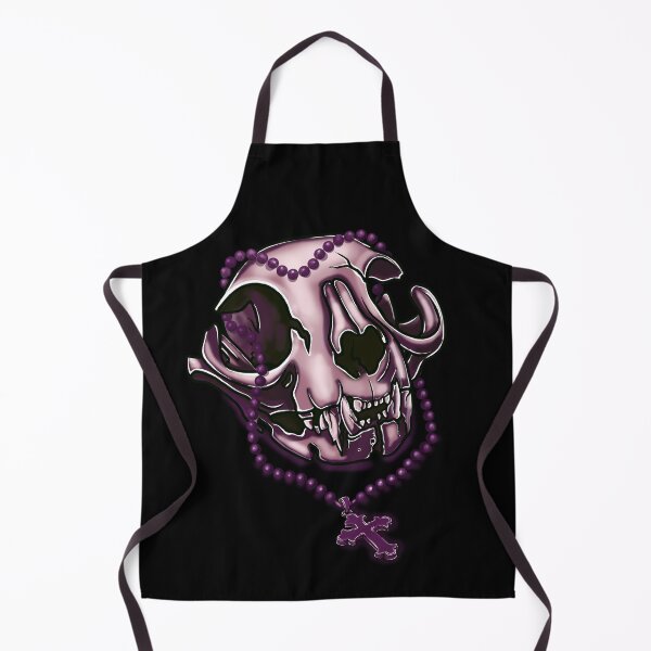 Item preview, Pink Cat skull and crucifix designed and sold by Dugleidy Santos.