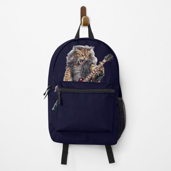 Item preview, CAT PLAYING GUITAR, ELECTRIC ROCK GUITAR, FUNNY designed and sold by Danicus666.
