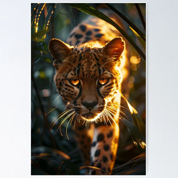 Cheetah Puma Hybrid Poster for Sale by OccultDreams Redbubble