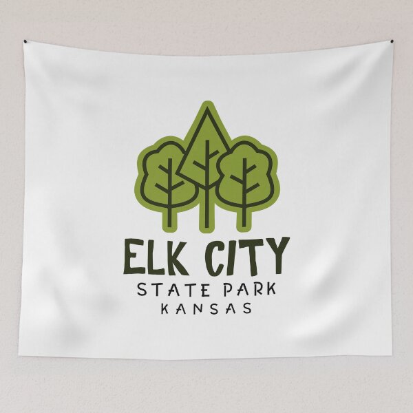 Item preview, Elk City State Park Kansas Trees designed and sold by bivenart.