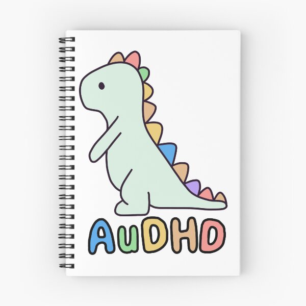 Item preview, Cute AuDHD dinosaur(ADHD and autism) designed and sold by NeurodiverseTea.