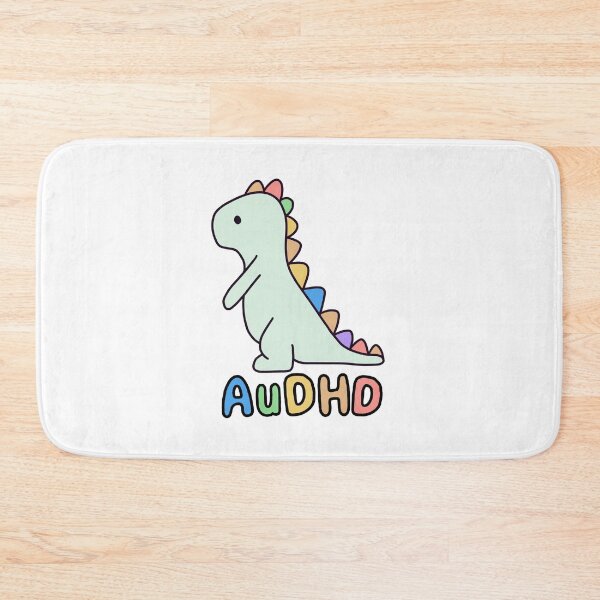 Item preview, Cute AuDHD dinosaur(ADHD and autism) designed and sold by NeurodiverseTea.