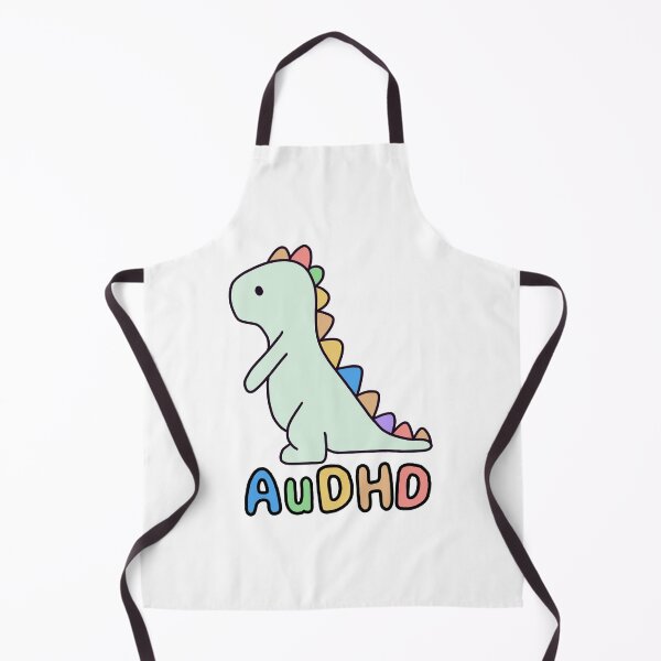 Item preview, Cute AuDHD dinosaur(ADHD and autism) designed and sold by NeurodiverseTea.