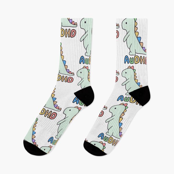 Item preview, Cute AuDHD dinosaur(ADHD and autism) designed and sold by NeurodiverseTea.