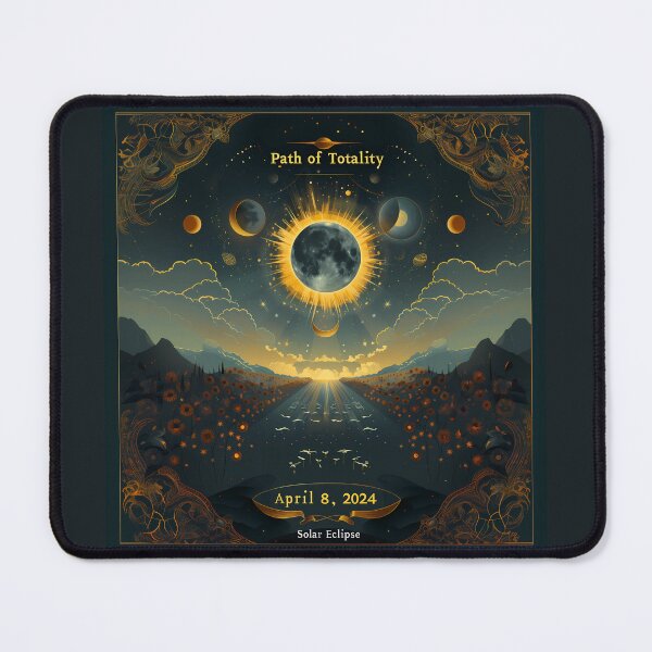 Item preview, 2024 Path of Totality Solar Eclipse Design designed and sold by David Balzen.