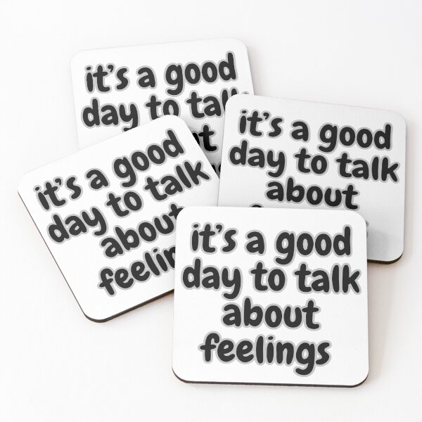 Item preview, It's A Good Day to Talk About Feelings Funny Mental Health T-Shirt designed and sold by Designshopx.