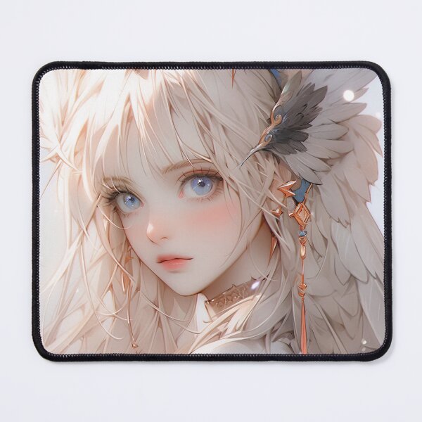 Item preview, Soft Serene Angelic Anime Girl designed and sold by bubblegoth.