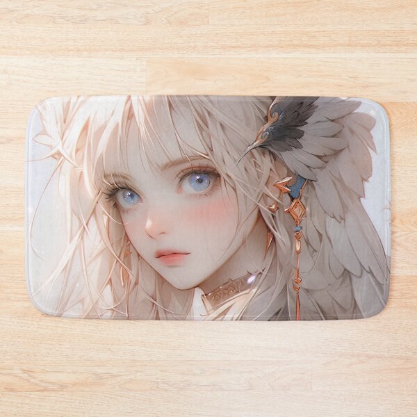 Item preview, Soft Serene Angelic Anime Girl designed and sold by bubblegoth.