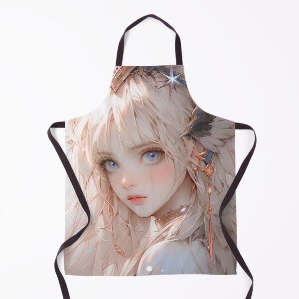 Item preview, Soft Serene Angelic Anime Girl designed and sold by bubblegoth.