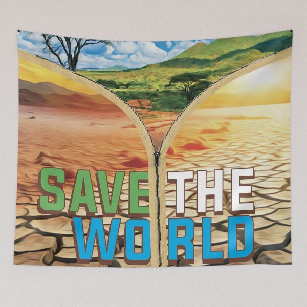 Item preview, Save the world designed and sold by Wolagno.