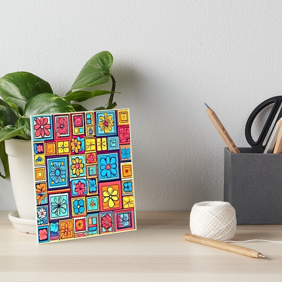 Item preview, Art Board Print designed and sold by Unique-Design-4.