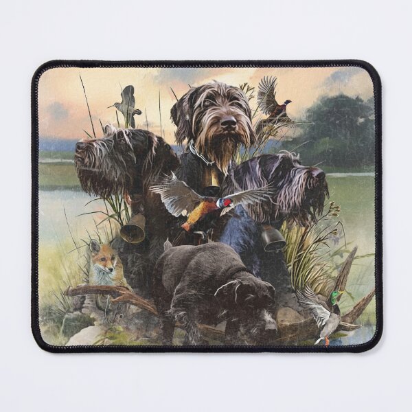 Item preview, The German Wirehaired Pointer is a perfect hunting dog  designed and sold by TammyHunterArt.