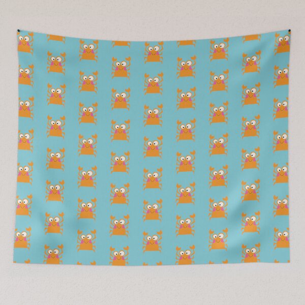 Item preview, friendly crab designed and sold by ninabynina.
