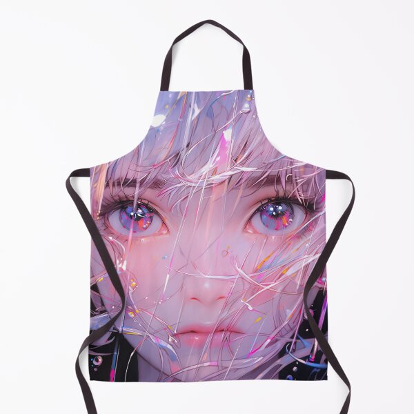 Item preview, Vivid Prismatic Rainy Anime Girl designed and sold by bubblegoth.