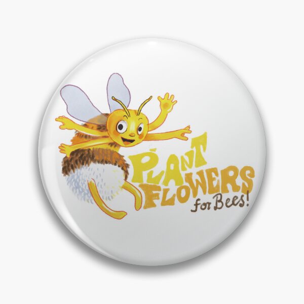 Item preview, Plant Flowers for Bees designed and sold by Marlies Abramowski.