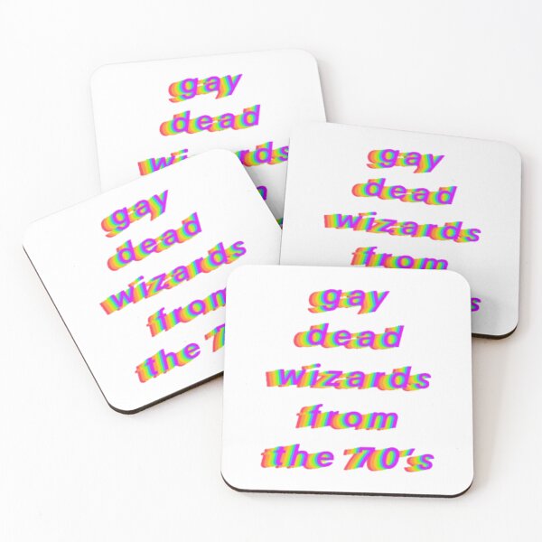 Item preview, gay wizards from the 70s designed and sold by abishack.
