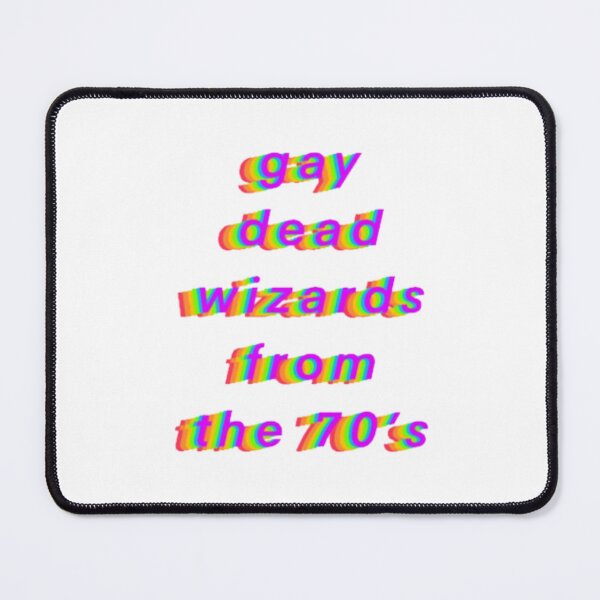 Item preview, gay wizards from the 70s designed and sold by abishack.