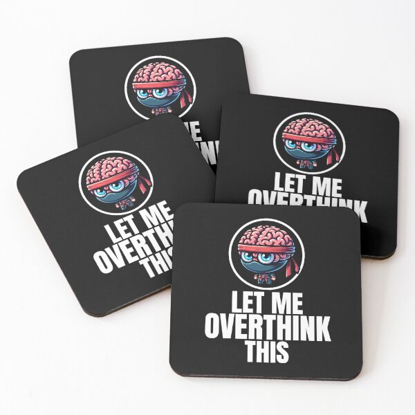 Item preview, Let Me Overthink This designed and sold by RockBeeDesigns.